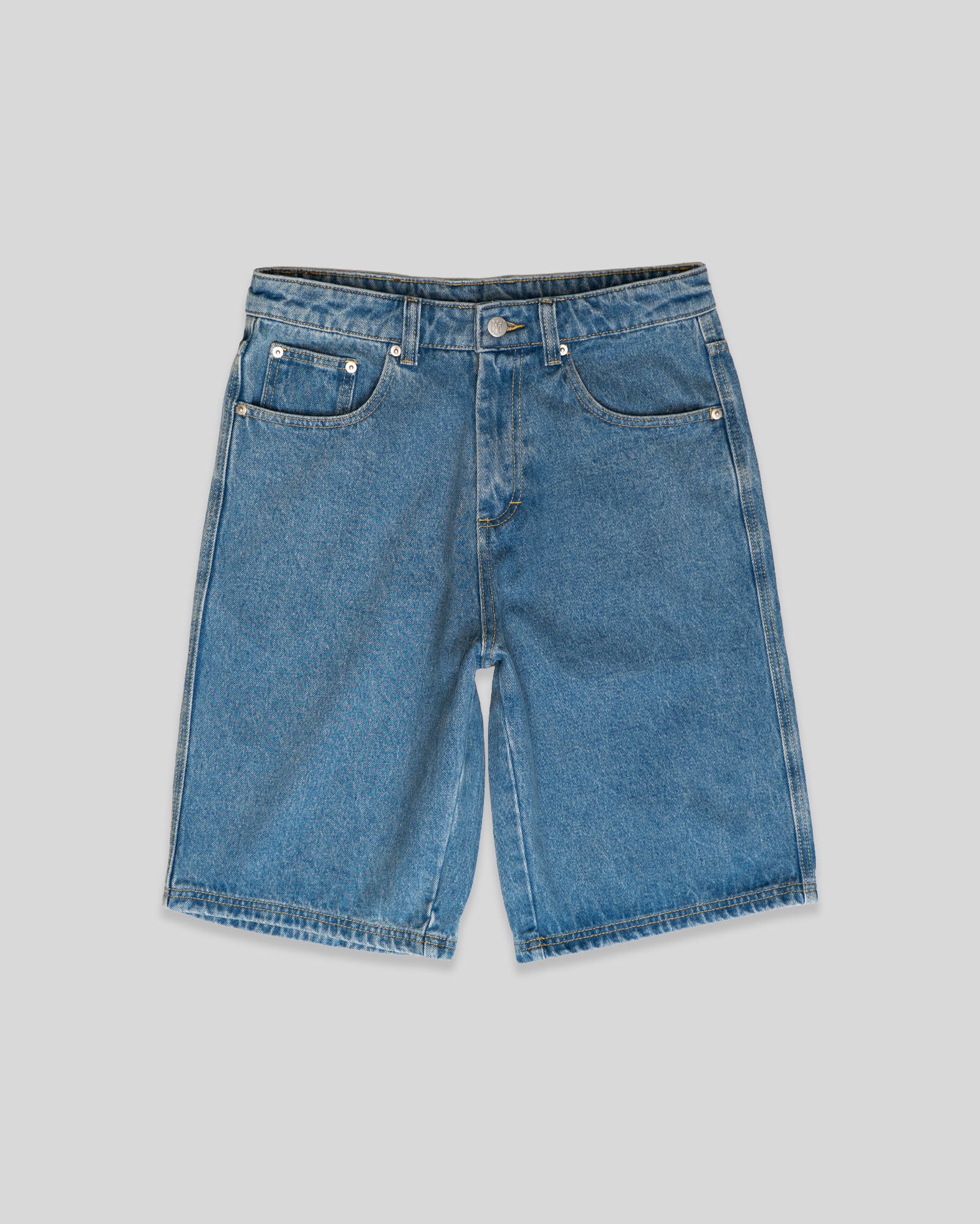Baggy Denim Short - Big Tag Script - Image 4