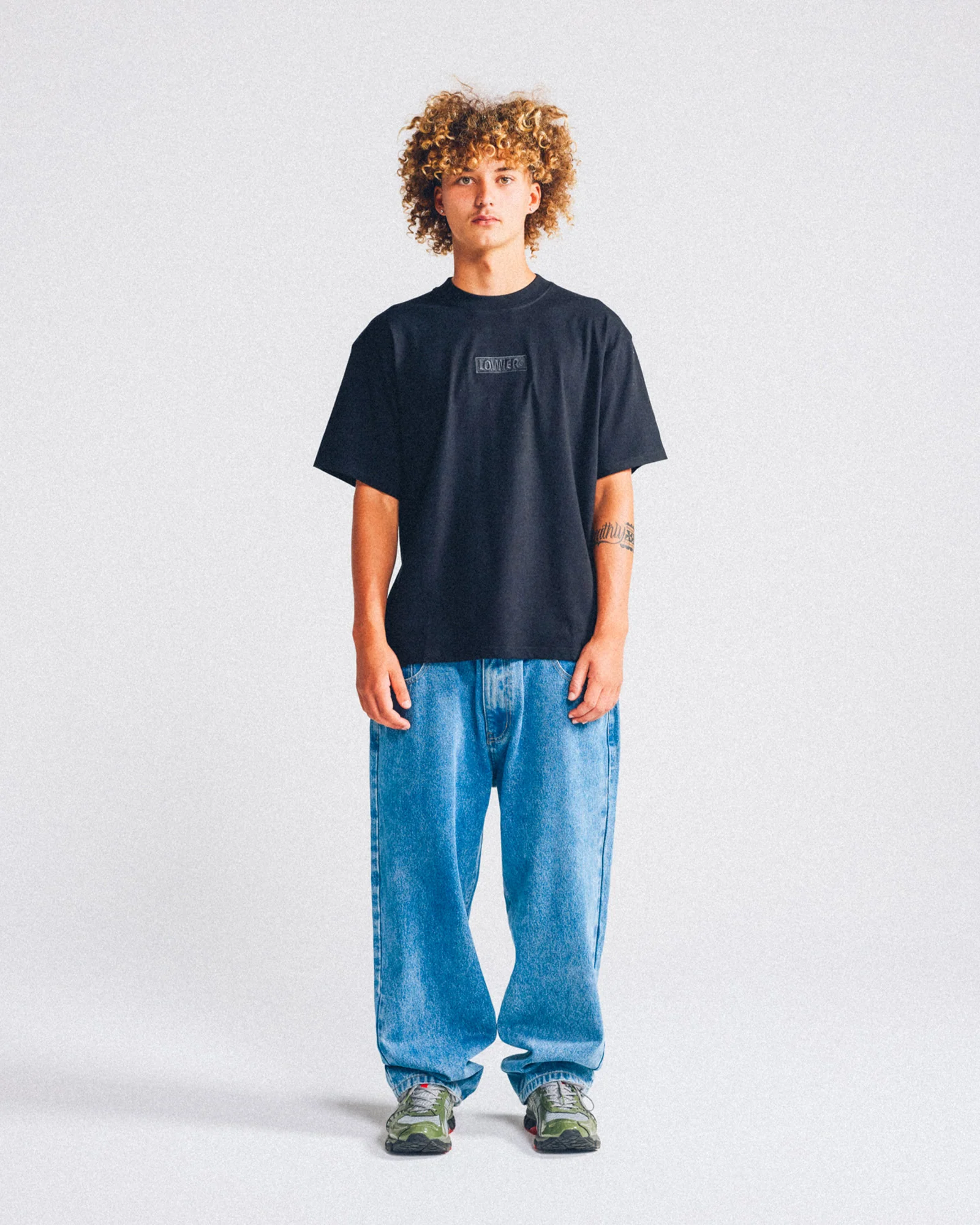 Beefy Tee 2.0 - Tonal Box Logo - Image 3